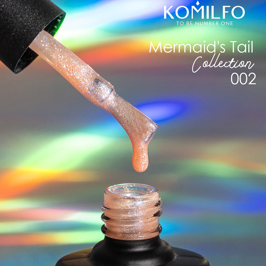 Komilfo Гель-лак Mermaid's Tail 002, 8 мл