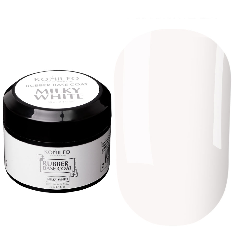 Komilfo Milky White Base, round, 30 ml