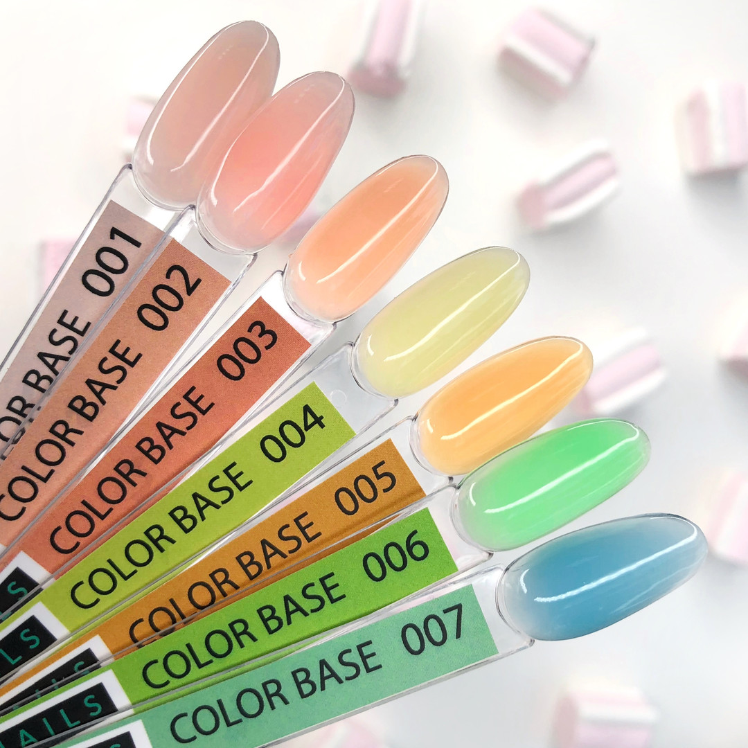 Kira Nails Color Base 003 (персиковый), 6 мл