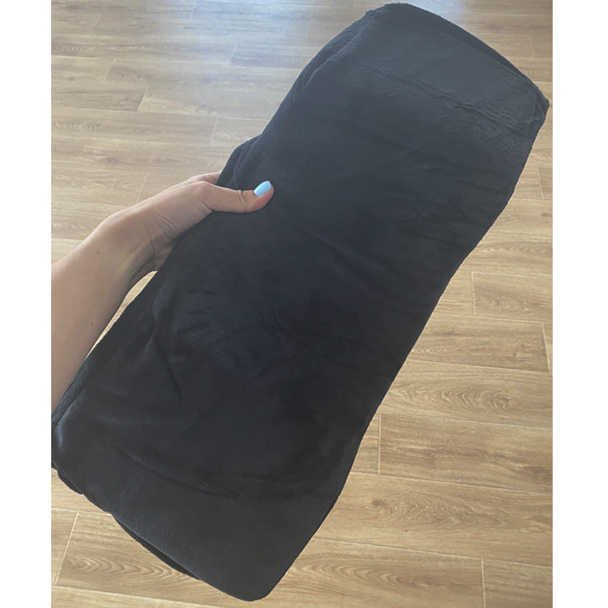 Pillow with memory, black