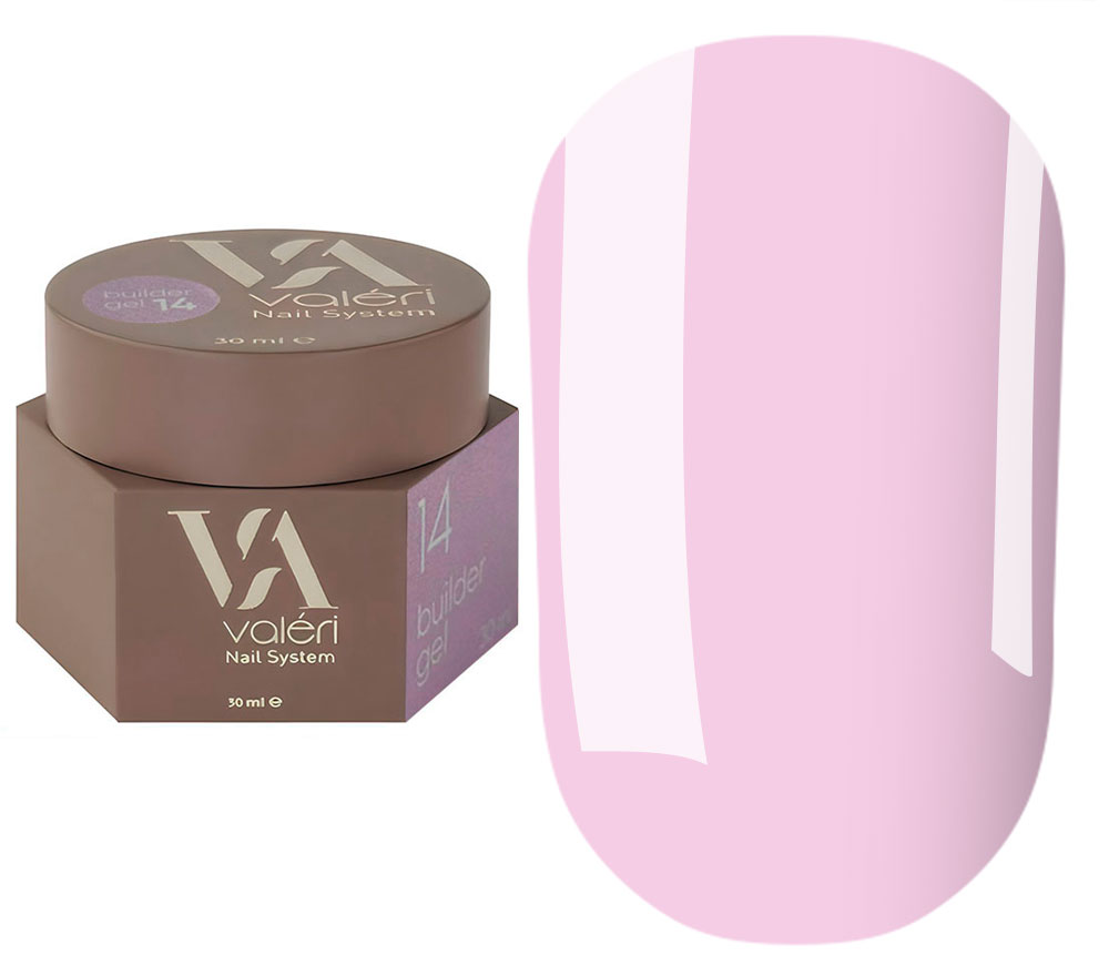 Valeri Гель для нігтів Builder Gel 14, 30 мл Valeri Гель для нігтів Builder Gel 14, 30 мл