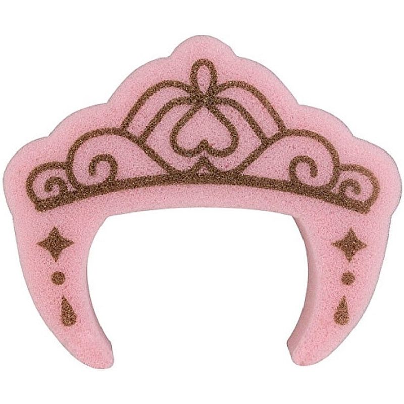 УЦІНКА до 08.2026 Accentra Little Princess Bath Care Set Набір з короною (Пінка для душу, 80 мл + Спонж корона)