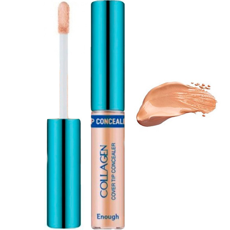 ENOUGH Collagen Cover Tip Concealer 03 - консилер для лица, 9 г ...