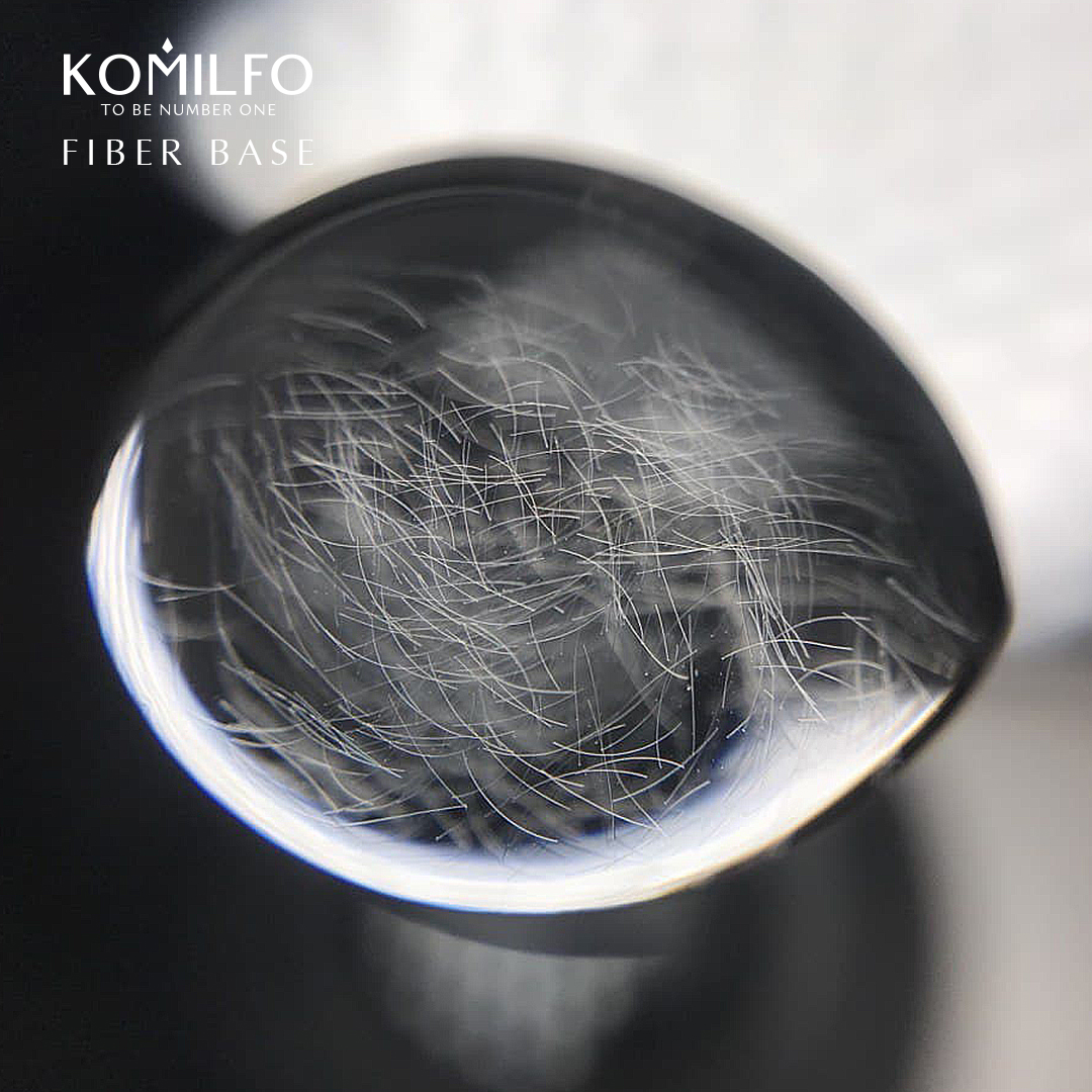 Komilfo Fiber Base - база для ногтей с нейлоновыми волокнами, 8 мл