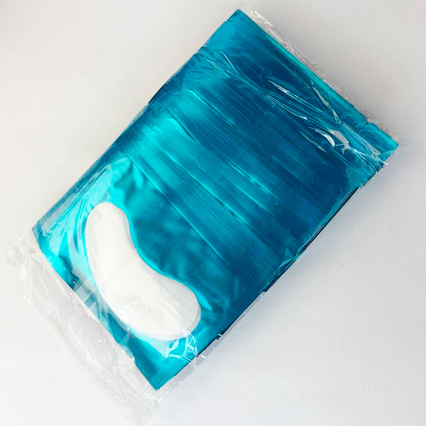 Eye Gel Patches патчі гелеві безворсові подушечки під очі, блакитні, 50 шт. Eye Gel Patches патчі гелеві безворсові подушечки під очі, блакитні, 50 шт.