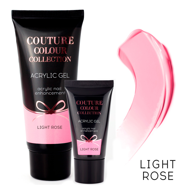COUTURE Colour Acrylic Gel - Light Rose, 30 мл