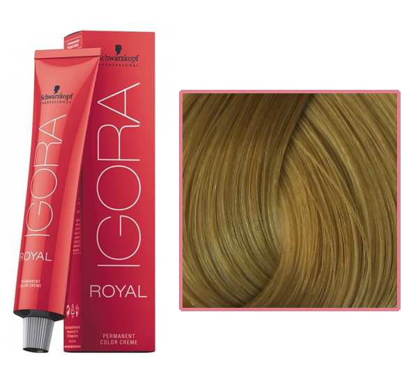 Professional hair dye IGORA Royal 10-4 extra light blond beige, 60 ml