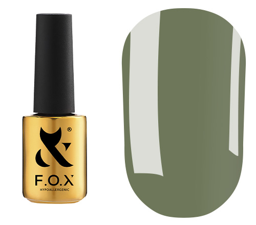 FOX Spectrum gel varnish No. 015 (khaki, enamel), 7 ml