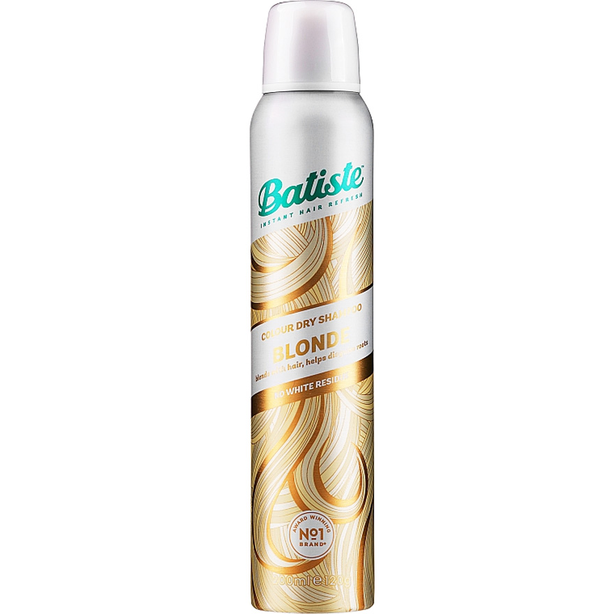 Batiste dry shampoo brilliant blonde - сухий шампунь для світлого волосся, 200 мл