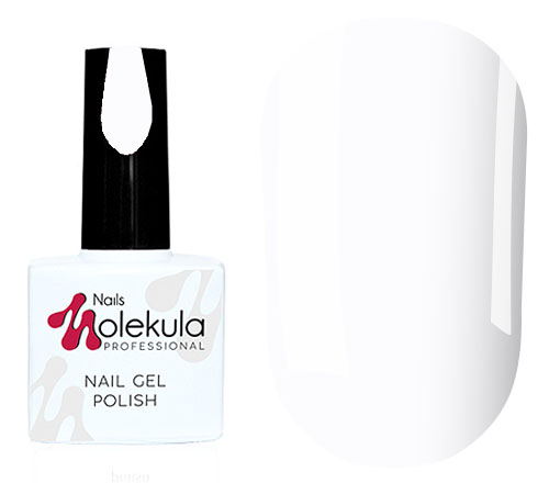 Molekula gel varnish No. 001 (ultra white, enamel), 11 ml