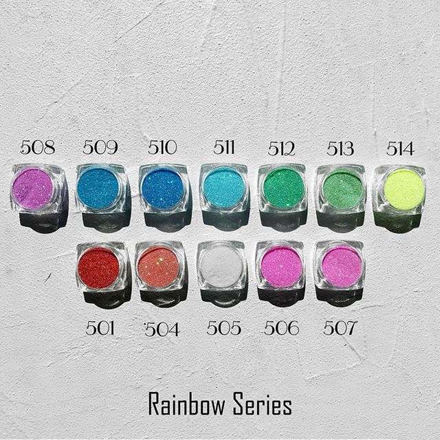 Komilfo Sequins Rainbow Series 509, 0.2mm, 2.5g