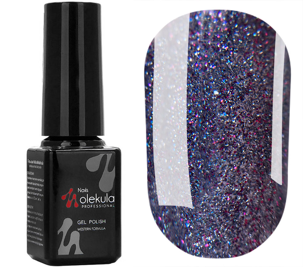 Molekula Gel nail polish GLINT TOUCH No. GT07, 6 ml