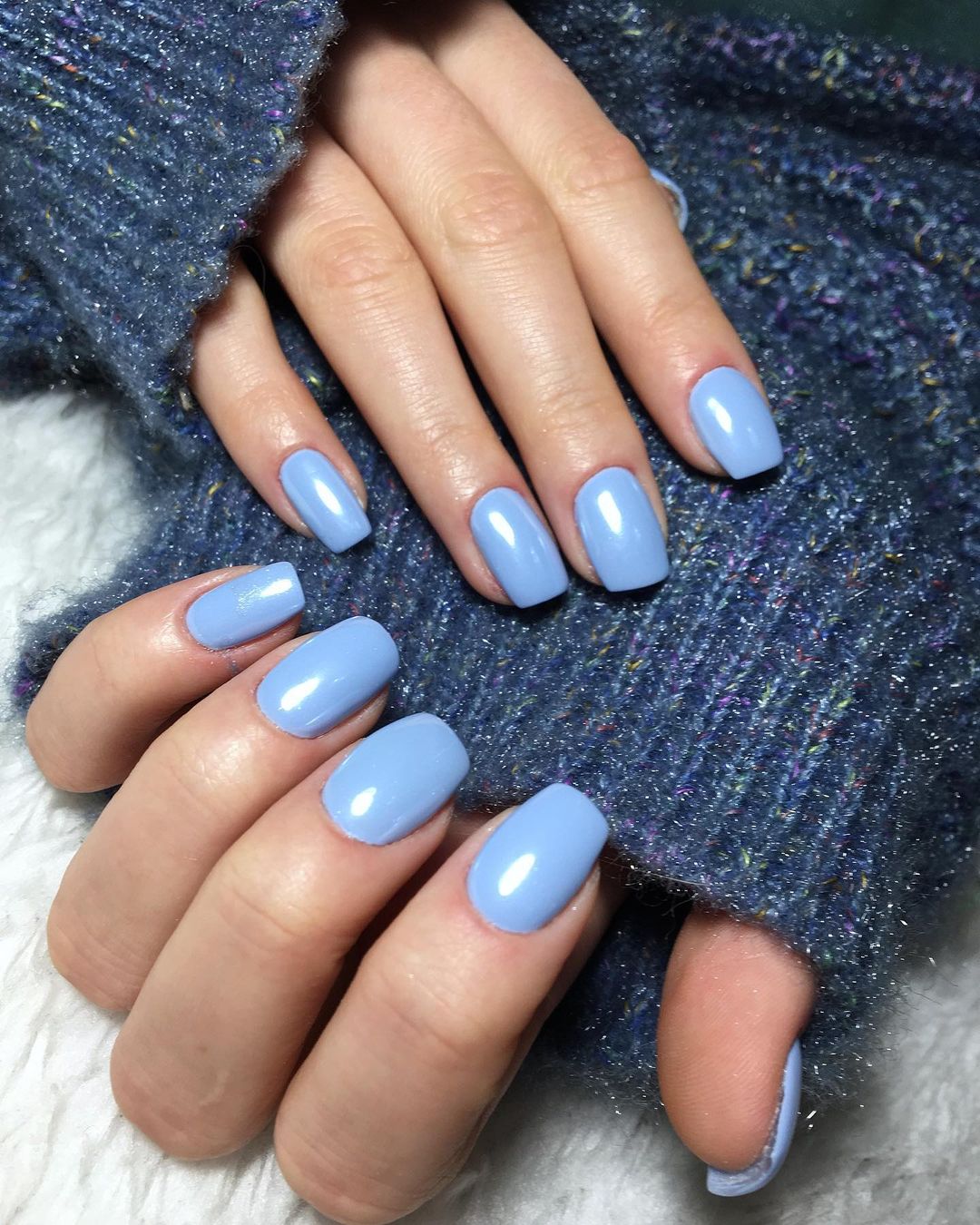 Gel polish ADORE Professional No. 407 (cloudy blue, enamel), 7.5 ml