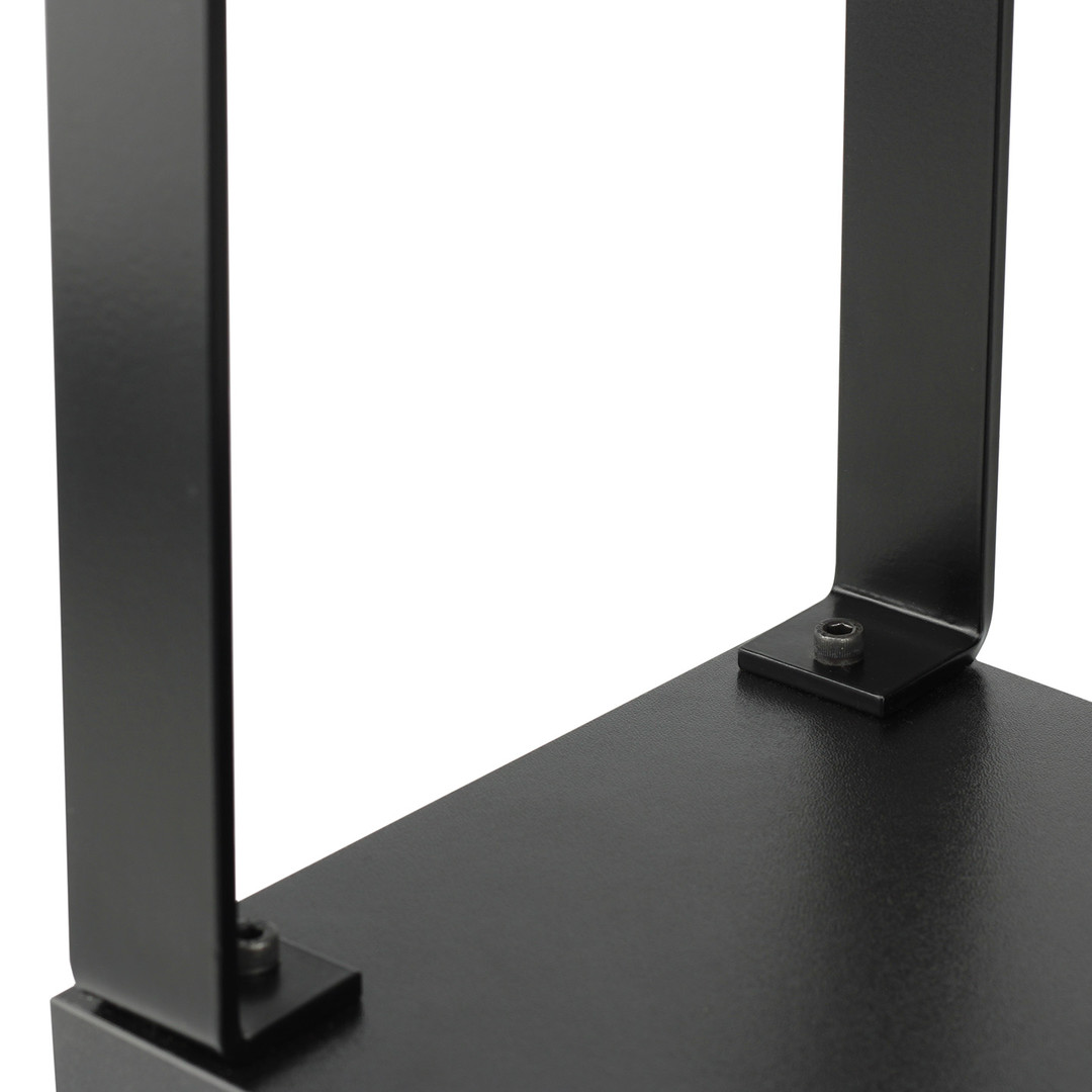 SPENVI Pedicure stand Loft Total Black on removable metal legs