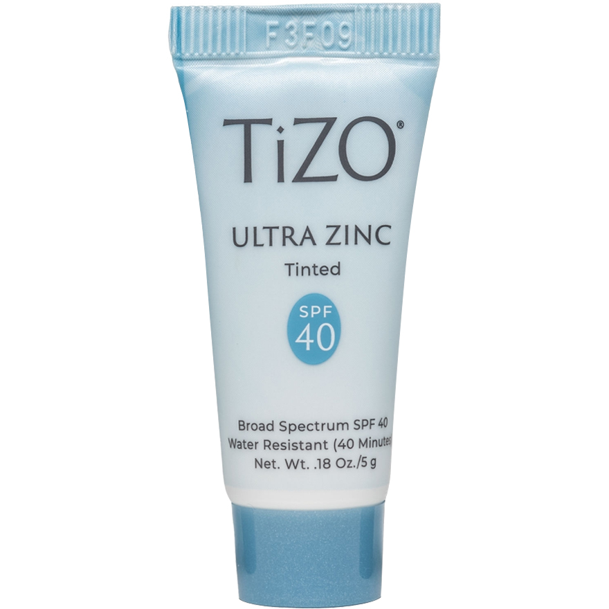 TIZO Крем мінеральний сонцезахисний для обличчя та тіла з відтінком Ultra Zinc Body & Face Tinted SPF 40, 5 г