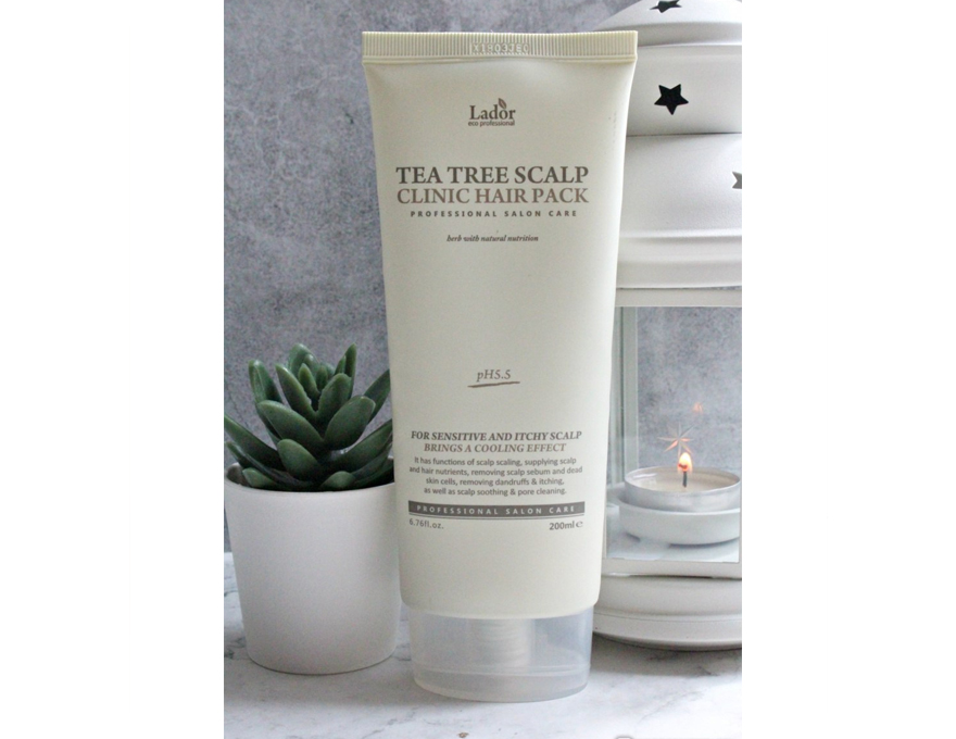 La'dor Tea Tree Scalp Hair pack - Очищаючий лосьйон для волосся і шкіри голови, 200 мл
