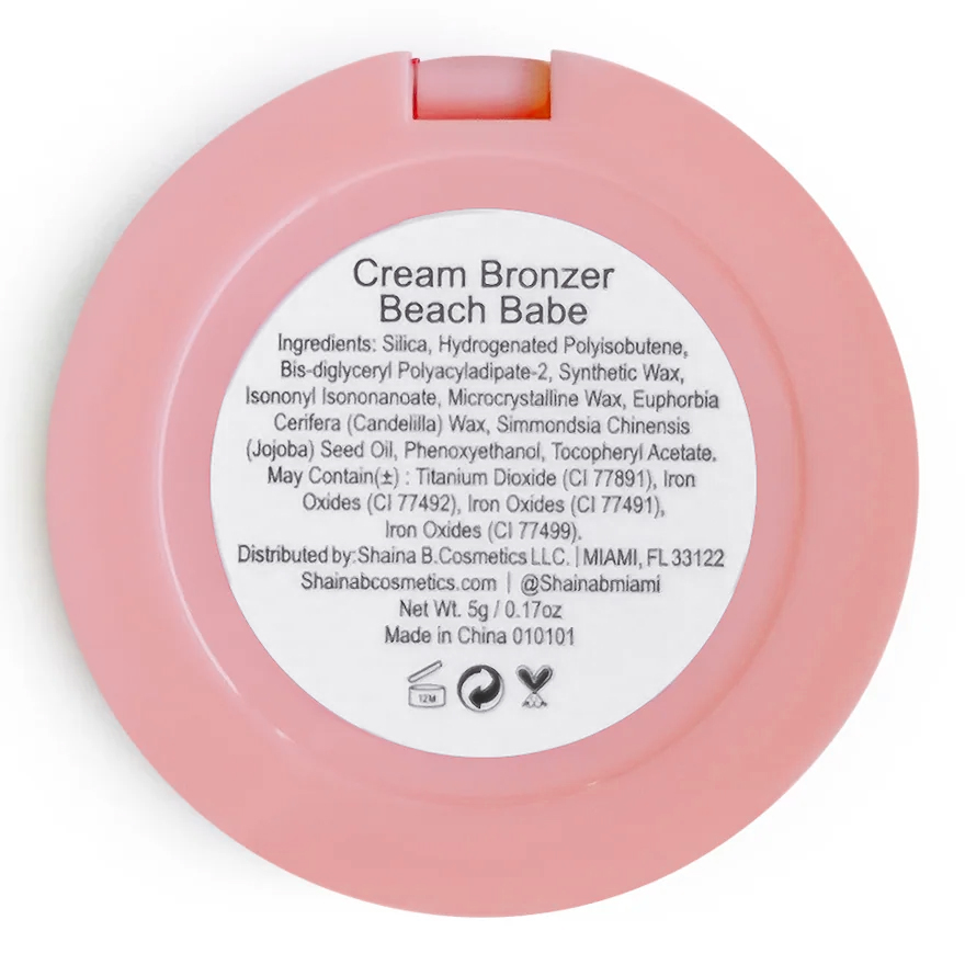 Shaina B. Бронзер для лица Beach Babe Cream Bronzer, 5 г