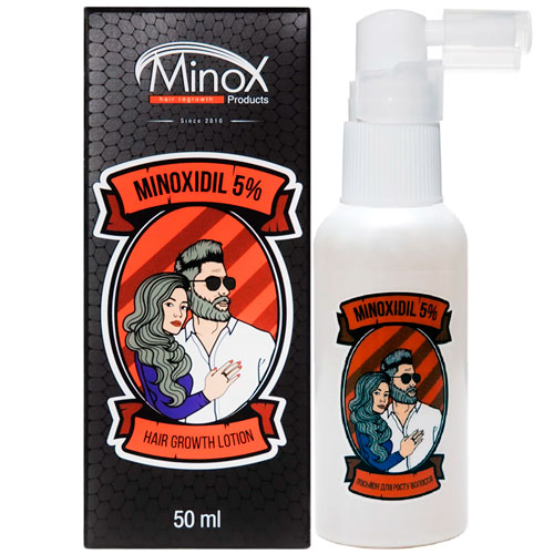MINOX Лосьон для роста волос - 5%, 50 мл