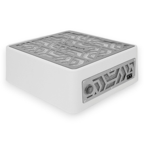 ÜLKA X2F Premium Маникюрная вытяжка из Хеппа фильтром, белая, металлическая решетка