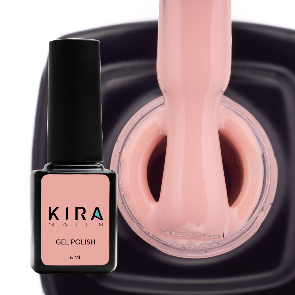 Гель-лак Kira Nails №111 (рожево-бежевий, емаль), 6 мл