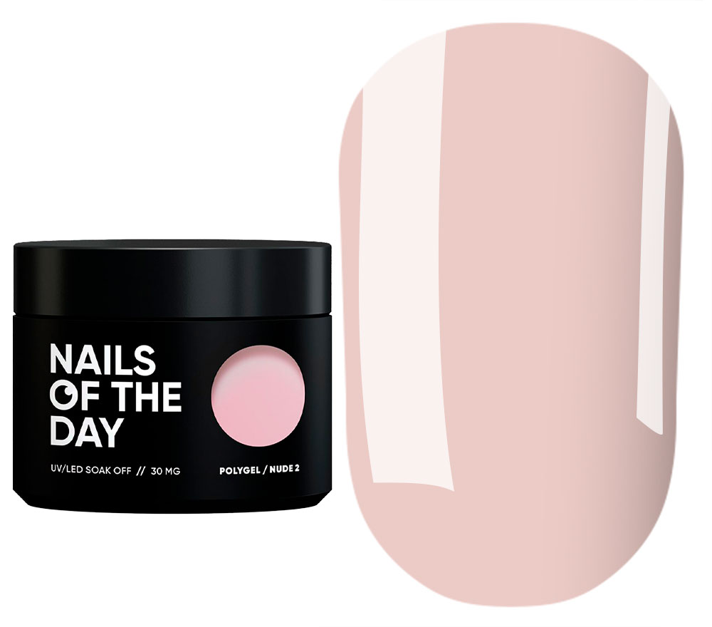 Nails Of The Day Poly Gel Nude No. 02, 30 ml