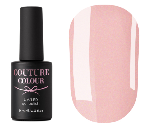 Гель-лак Couture Colour Soft Nude №04 (светло-розовый, полупрозрачный), 9 мл