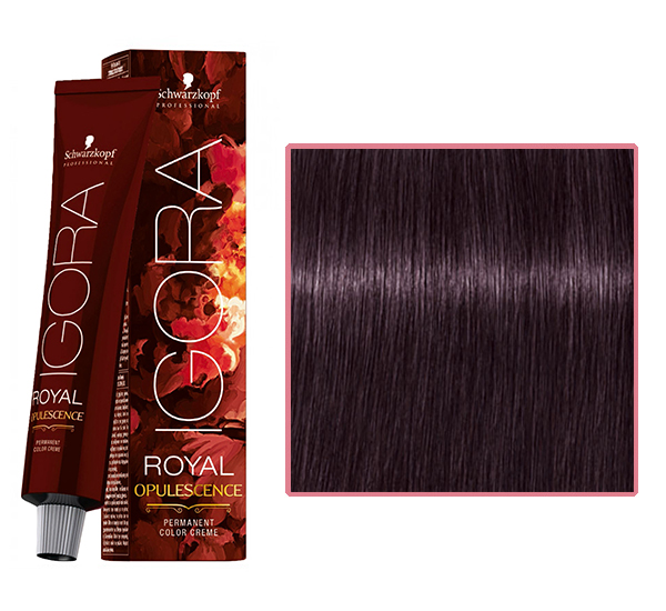 Professional hair color Igora Royal 3-19 dark brown sandre violet, 60 ml