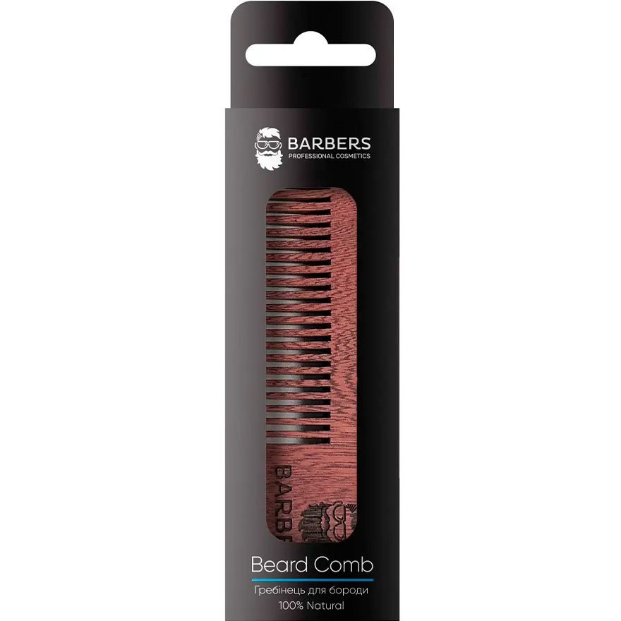BARBERS Гребень для бороды Beard Comb