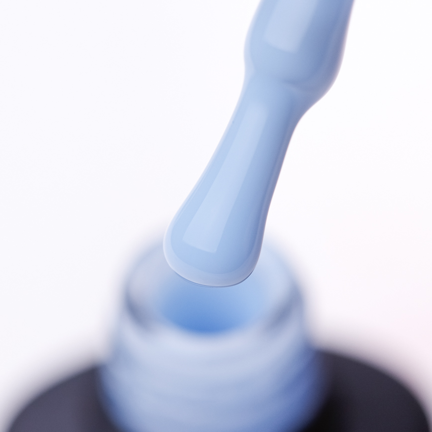 Valeri Nail base French Base 017 (gray-blue, enamel), 6 ml