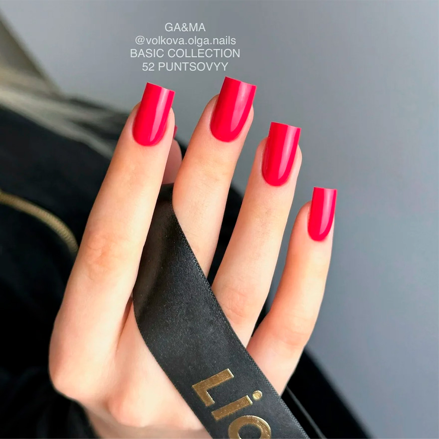GA&MA Gel polish Basic collection 052 puntsovyy, 10 ml