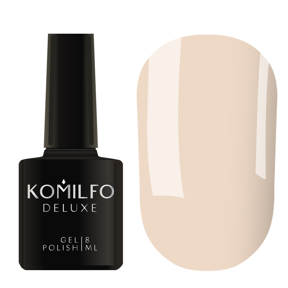 Гель-лак Komilfo Deluxe Series D285 (світлий фундук, емаль), 8 мл Гель-лак Komilfo Deluxe Series D285 (світлий фундук, емаль), 8 мл