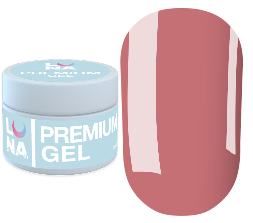 LUNA Гель для наращивания Gel Premium №13, 30 мл