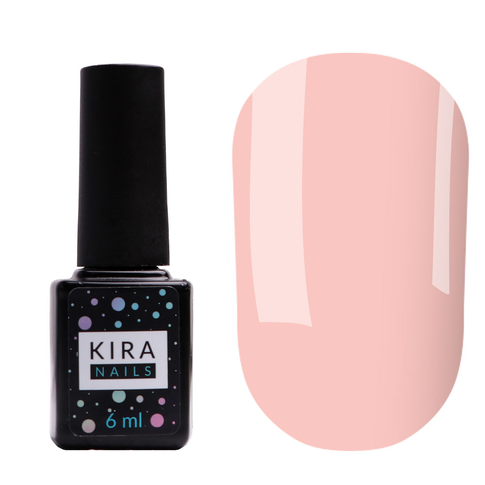 Kira Nails Color Base 002 (зефирно-розовый), 6 мл