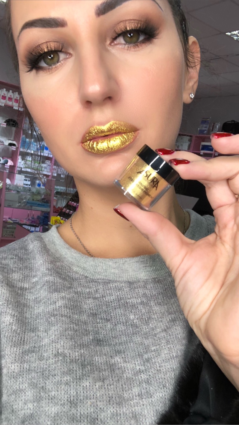 Asura Loose Mineral Pigment - 31 True Gold, 8 ml