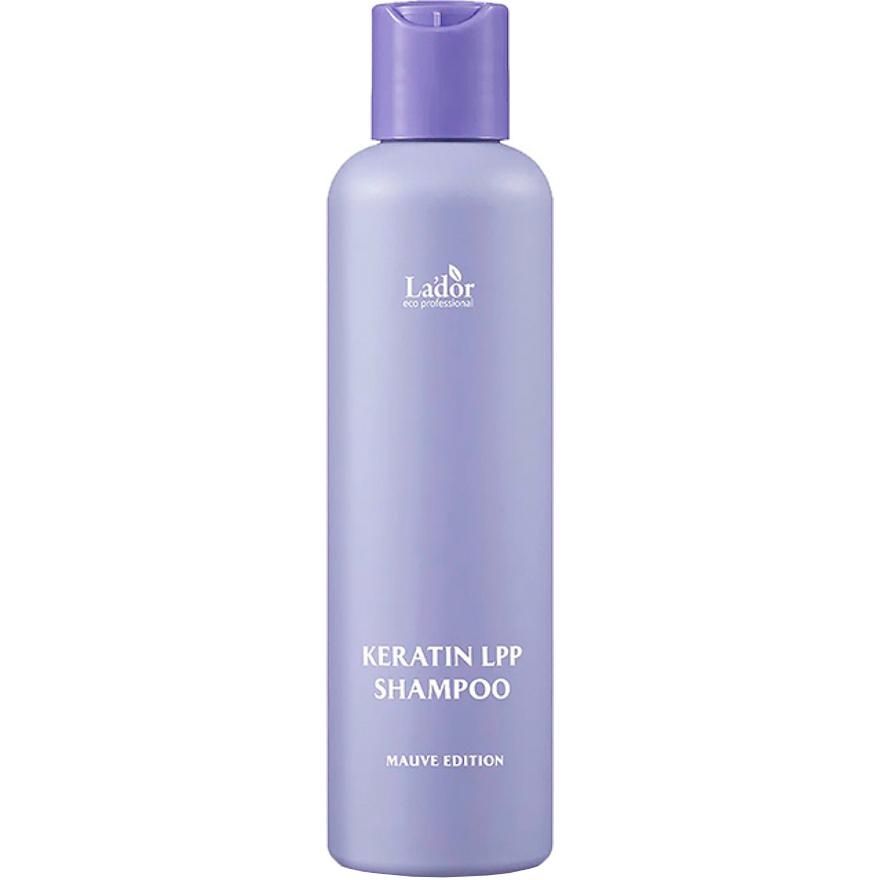 La'dor Keratin LPP Shampoo Mauve Edition - Keratin hair shampoo with amino acid complex, 200 ml