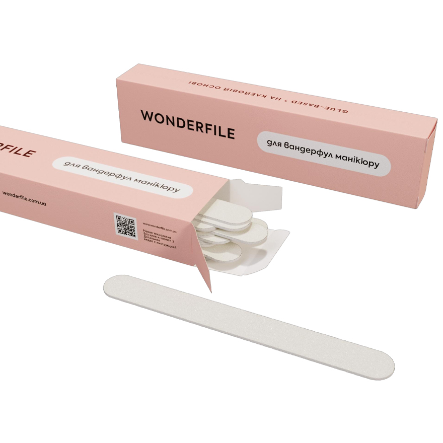 Wonderfile Foam files 160*18, 180 grit (20 pcs)