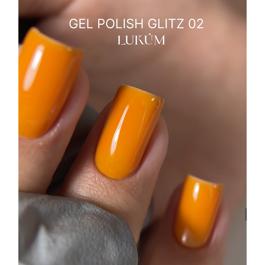 Lukum Гель-лак для ногтей Glitz №02, 10 мл