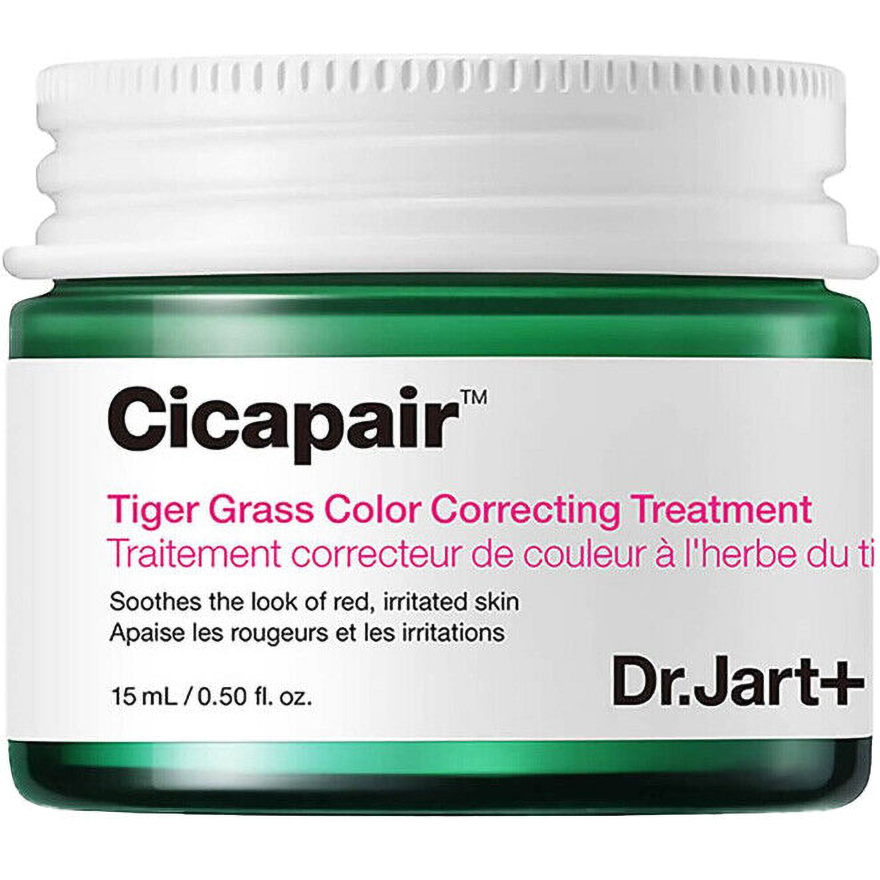 Dr. Jart+ CC regenerating anti-stress cream for color correction Cicapair Tiger Grass Color Correcting Treatment SPF 22, 15 ml