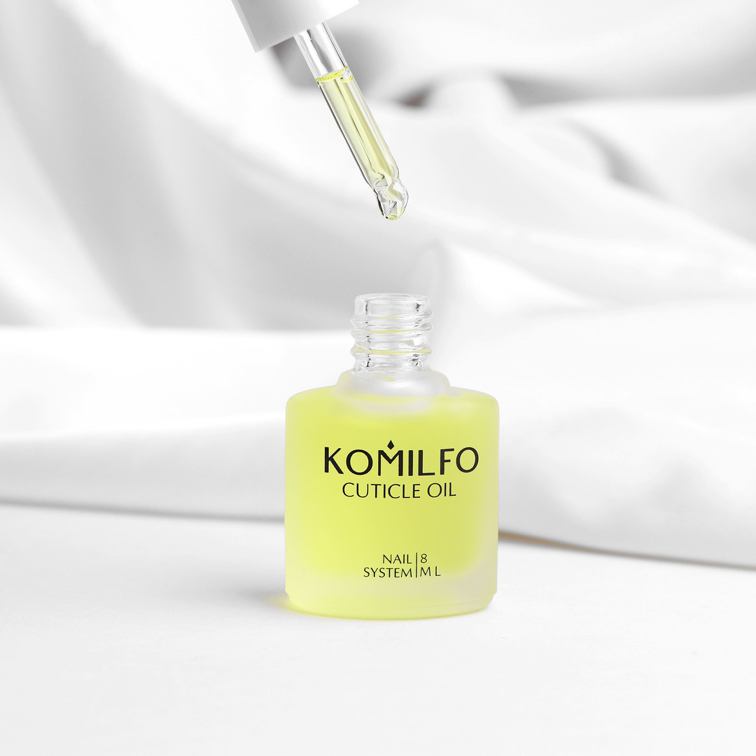 Komilfo Citrus Cuticle Oil - citrus cuticle oil with pipette, 8 ml
