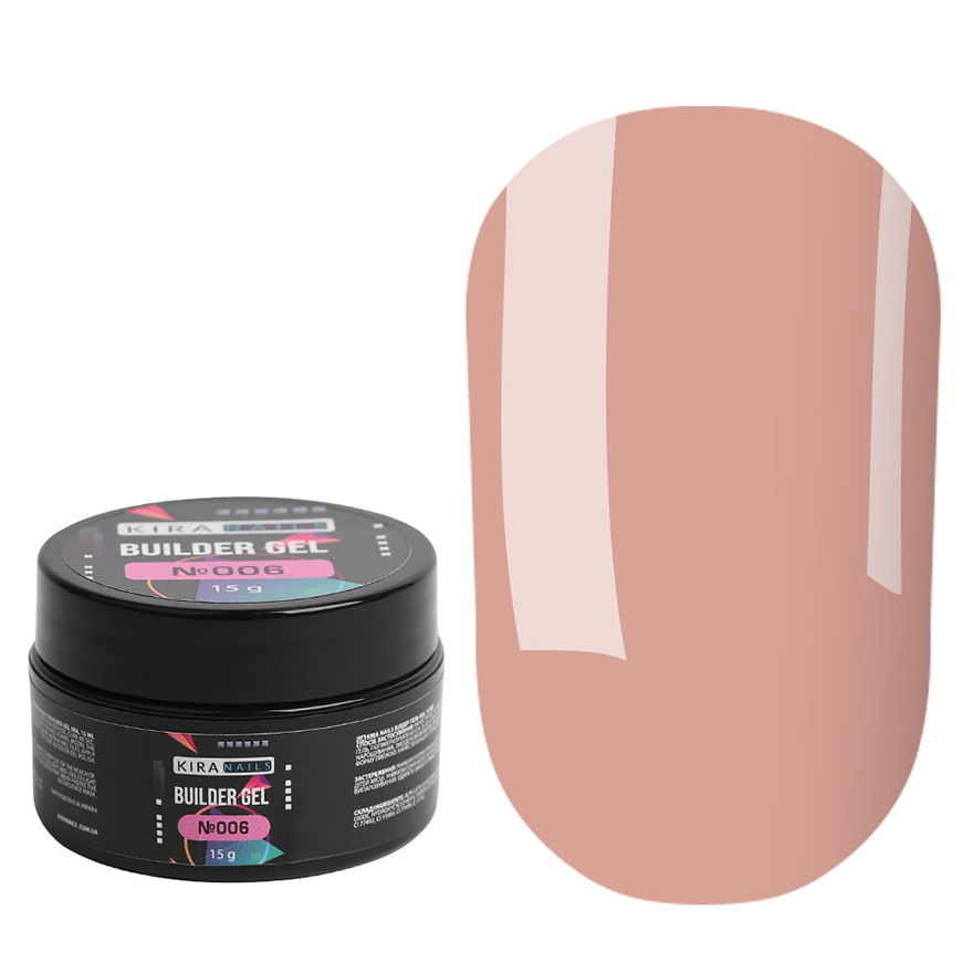 Kira Nails Builder Gel 006, 15 г Kira Nails Builder Gel 006, 15 г
