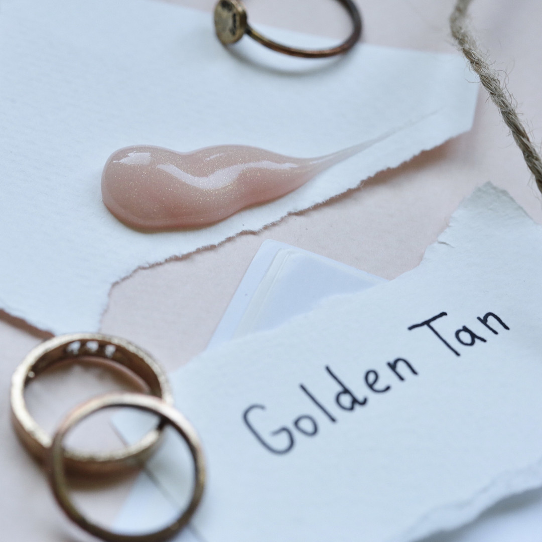 Atica PolyMix Golden Tan Shimmer - полігель натуральний з золотим мікроблиском, 60 г Atica PolyMix Golden Tan Shimmer - полігель натуральний з золотим мікроблиском, 60 г