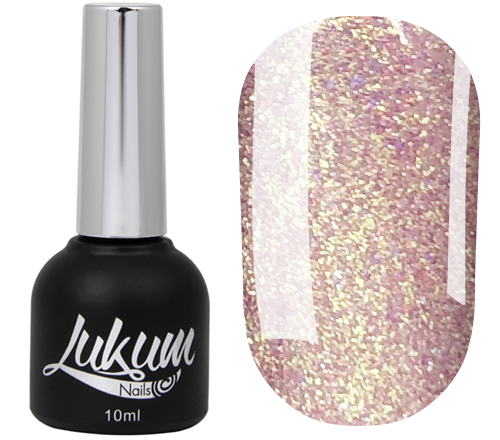 Гель-лак Lukum № 152 (приглушенно-лиловый, микроблеск), 10 мл