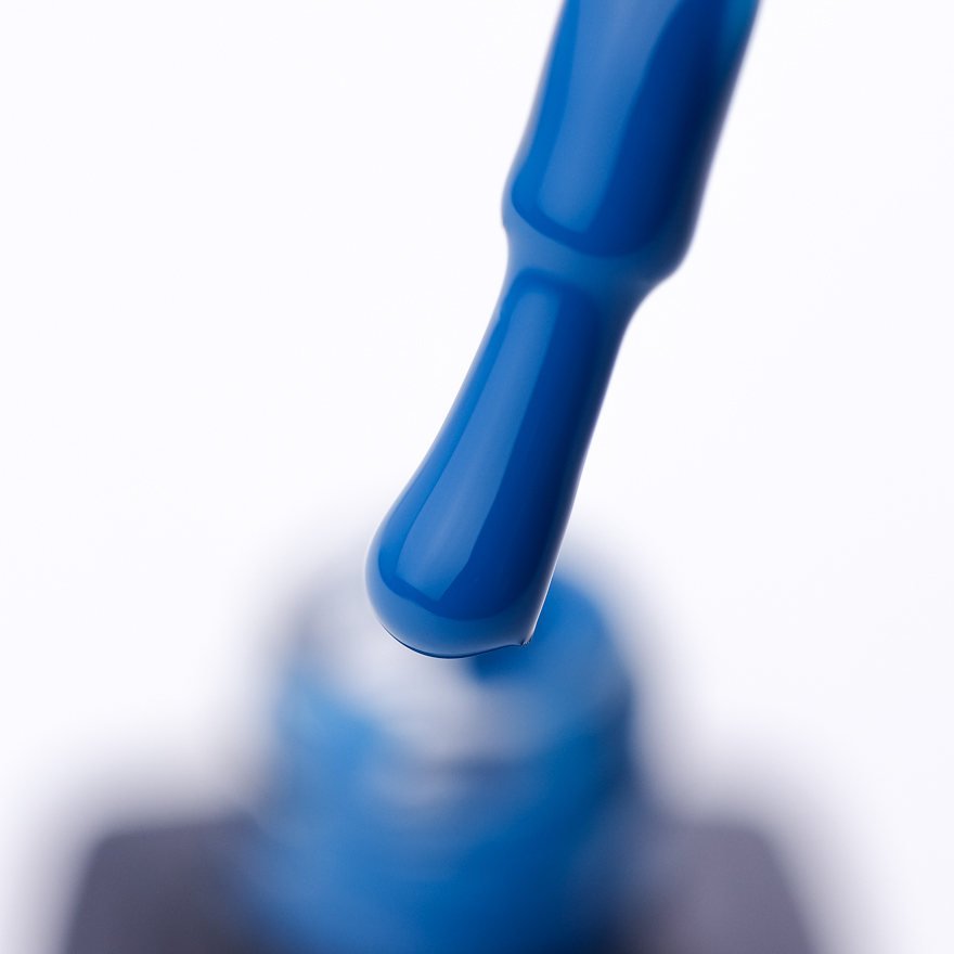 Kira Nails gel varnish No. 080 (dark azure, enamel), 6 ml