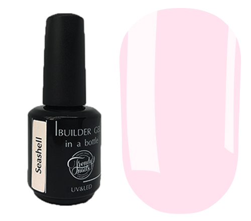 Trendy Nails Builder Gel in a bottle Seashell (нежно-розовый полупрозрачный), 15 мл Trendy Nails Builder Gel in a bottle Seashell (нежно-розовый полупрозрачный), 15 мл