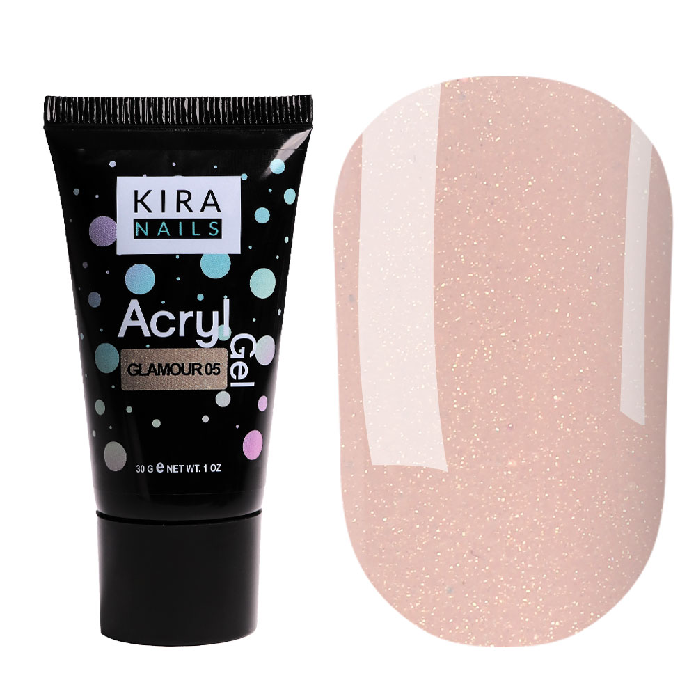 Kira Nails Acryl Gel Glamor 05, 30 g