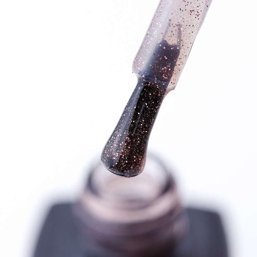 Гель-лак MOON FULL Opal color Gel polish №503 (бежевий напівпрозорий з дрібним рожевим шиммером), 8 мл