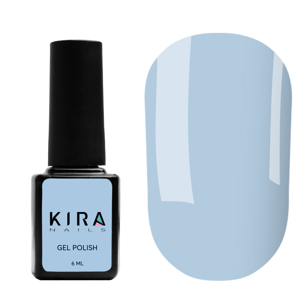Гель-лак Kira Nails №131 (аквамариновий, емаль), 6 мл