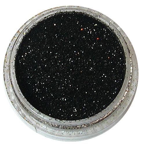 Glitter size - 0.1 mm, black, mirror shine, No. 87 2.5 g Glitter size - 0.1 mm, black, mirror shine, No. 87 2.5 g
