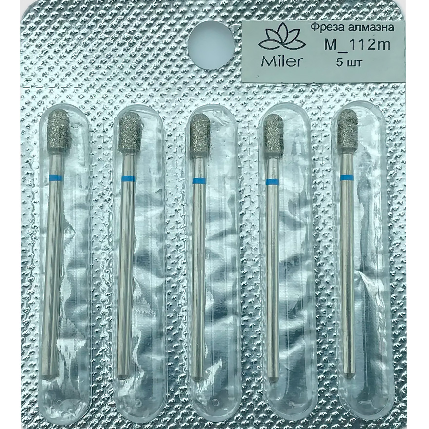 Miler Diamond nozzle Cylinder blue M_112m (5 pcs), 3.5 mm