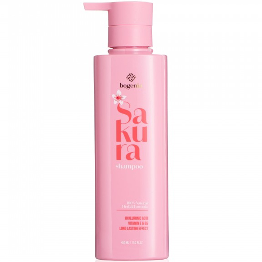 BOGENIA Шампунь для волосся Sakura Shampoo, 450 мл